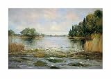 Aan De Waterkant III by De Haan. Art Print Poster 27.5 inches width by 19.5 inches height. Highest Quality Art Poster Print