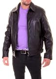 Redskins - Veste Homme Cuir - Hardy Agneau Noir-