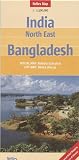 India North East and Bangladesh 1 : 1 500 000: SPECIAL MAP: Kolkata (Calcutta). CITY MAP: Dhaka (Dacca) (Nelles Map)