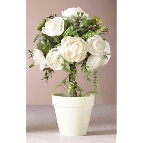 8 WEDDING ROSE TOPIARY DECORATIONS CENTERPIECES ROSES