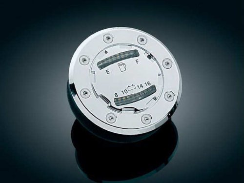 Kuryakyn Informer LED Fuel and Battery Gauge Harley Davidson