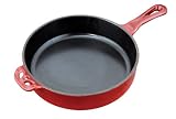 Sante Pot & Skillet Set, Enamel Cast Iron With Non Stick Interior