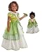 Frog Princess Child and Doll Dress Set, Medium