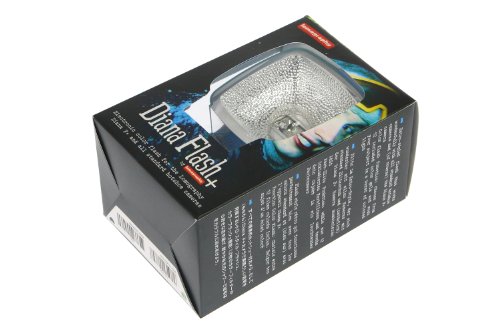 Lomography Diana F+ Flash with Shoe Adapter for the Diana F+ Medium Format Camera - Black