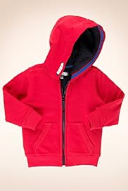 Cotton Rich Borg Lined Hooded Sweat Top