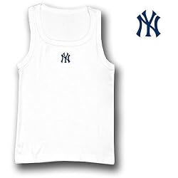 New York Yankees MLB "Debut" Tank Top Shirt For Women (White)