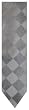 Men's Donald Trump Signature Collection Necktie Neck Tie Silk White and Silver