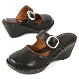 Born -- *Bridget Mahogany W61340 -- Women's Shoes,Comfort Shoes,Mary Jane ,Clogs/Mules,Casual Shoes