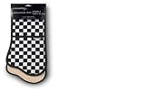 Cooksmart Professional Black & White Check Double Oven Glove