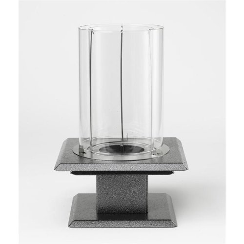 The Outdoor GreatRoom Company ALLURE-SV Allure Gel Fueled Table Top Fire Pit in Silver Vein