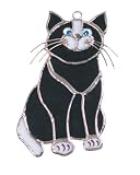 Sitting Cat Black and White