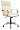 PREMIUM CREAM LUXURY LEATHER OFFICE CHAIR