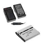 Battery Charger + Standard Battery for Olympus Stylus Tough Series Stylus Tough 6000