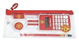 Manchester United 5 Piece Clear Pencil Case