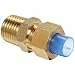 SMC KF Brass Insert Tube Fitting, Connector, 10mm Tube OD x 7.5mm Tube ID x 1/4" BSPT Male