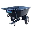 Precision Products LCP08PP 10-Cubic-Foot Push / Pull Poly Cart