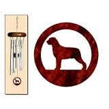 Rottweiler Wind Chimes X-SMALL Silver