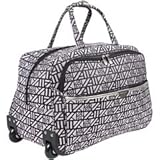 Anne Klein Luggage Cruise Control 20 Inch Wheeled Carry On Suitcase, Charcoal/Silver, One Size Anne Klein Luggage Cruise Control 20 Inch Wheeled Carry On Suitcase, Charcoal/Silver, One Size