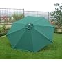 9ft Replacement Canopy 8 ribs in Hunter Green (For 8 ribs replacement canopy only)