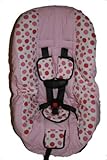 Pink Dots Toddler Car Seat Cover, Fits Britax and Graco Brand Car Seats