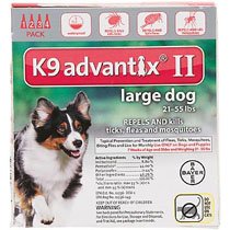 K9 Advantix II (21 to 55 lbs- 4 Pack) K9 Advantix II (21 to 55 lbs- 4 Pack)