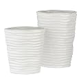 Kado Layer Vases - White