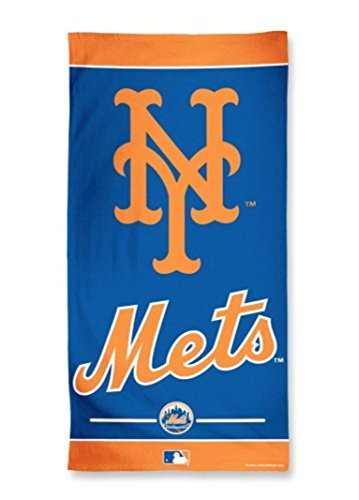 MLB New York Mets 30 x 60 inch Cotton Beach Towel