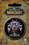 World of Warcraft Horde Button Pin