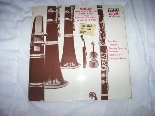 Produkt-Bild: MG 20059 KARL DORR Mozart Clarinet Con/Symph 39 Leitner