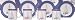Artistically designed dinnerware Sailboats motif salad / dessert / sandwich plates 7.5" Set/4
