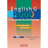 English G 2000 - Ausgabe B: Band 4: 8. Schuljahr - Klassenarbeitstrainer mit Musterl�sungen und CDvon "Nogi Mulla"
