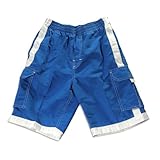 IMAGE OF Jon Lauren Apparel - Boys Swim Suit, Royal (Size 14/16)