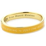 Disney Couture Tinker Belle Gold Plated Hinged