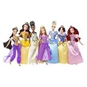 Disney Princess Ultimate Doll Collection Rapunzel Tiana Jasmine Belle Cinderella Snow White Ariel