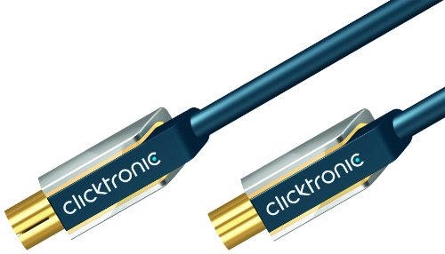 Clicktronic Advanced Antennenkabel (KOAX-Stecker/KOAX-Kupplung) 2 m Preisvergleich