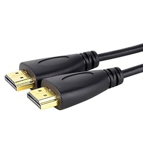 eForCity ADVANCED High Speed HDMI Cable DIGITAL 10 FT HDMI 24k GOLD SEALED CONNECTOR CABLE! One of few cables certified to support future upgrades to your HDTV devices. Supports: 1080p,1080i,720p,480p, Xbox 360, Playstation 3, Blu-Ray, HD-DVD