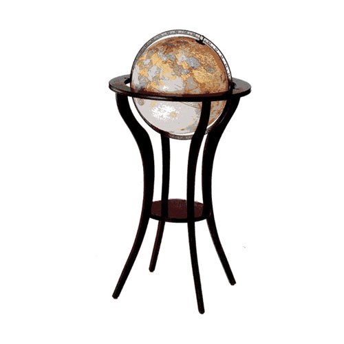 Childrens Toyshop  Toys : 16" Amherst Antique Oceans Globe in Swing Meridian with Stand