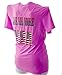 GIVE ME MORE USA Men's Sporty T.Shirt (S, Neon Pink)