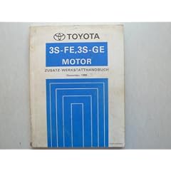 Toyota MR 2 - Zusatz-Werkstatthandbuch - 3S-FE, 3S-GE Motor