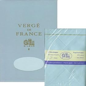 G Lalo Turquoise Writing Tablet with Matching Envelopes by G Lalo