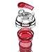 SH&H 27oz Tritan Fruit Infuser Water Bottle, Red