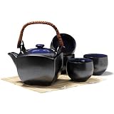Japanese Metallic Gray Tea Set