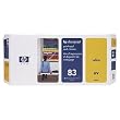 HP BR Designjet 5000 #83 UV Yellow Prthd/Clnr - HP C4963A