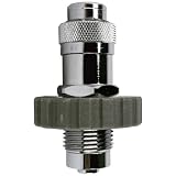 DIN Tank Filler w/Bleeder Valve for Scuba Diving
