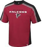 Atlanta Falcons Short Sleeve Constructed T-Shirt (Adult Large)
