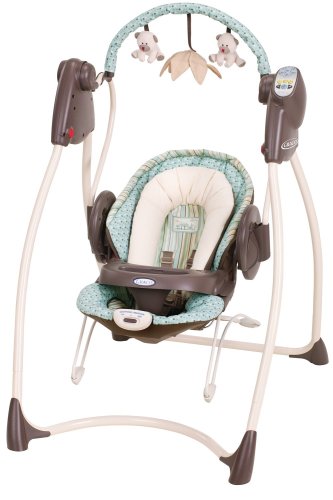 Graco Swing 'n Bounce 2-in-1 Infant Swing, Broadstreet