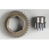 87122 Gear Set For Back Plate Unit Nitro Star 12 15 Eng by Hpi Racing
