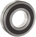 WJB 63/22-2RS Deep Groove Ball Bearing, Double Sealed, Metric, 22mm ID, 56mm OD, 16mm Width, 4100lbf Dynamic Load Capacity, 2080lbf Static Load Capacity