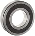 WJB 6318-2RS Deep Groove Ball Bearing, Double Sealed, Metric, 90mm ID, 190mm OD, 43mm Width, 32000lbf Dynamic Load Capacity, 24100lbf Static Load Capacity