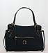 NEW AUTHENTIC DOONEY & BOURKE LARGE NINA SIGNATURE TOTE (Black/Brass)